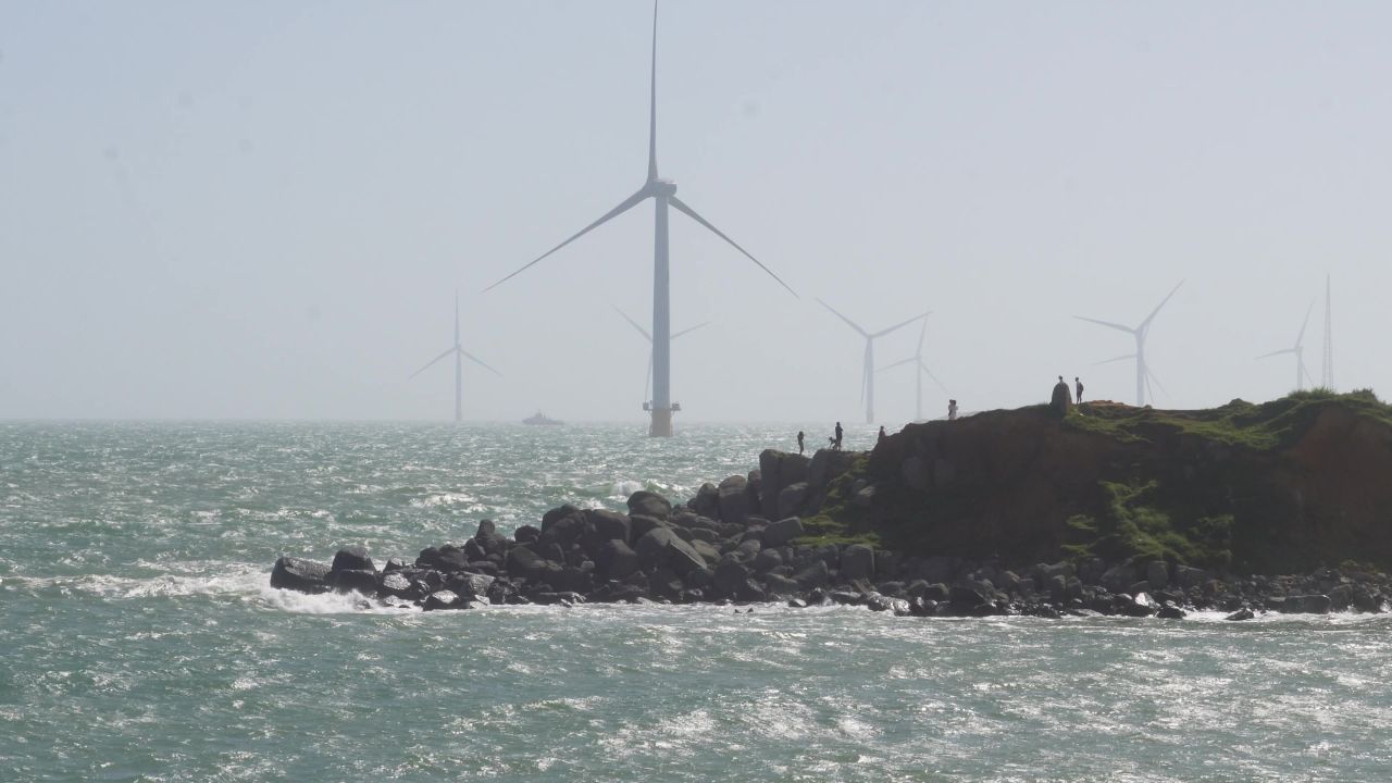 海边风车