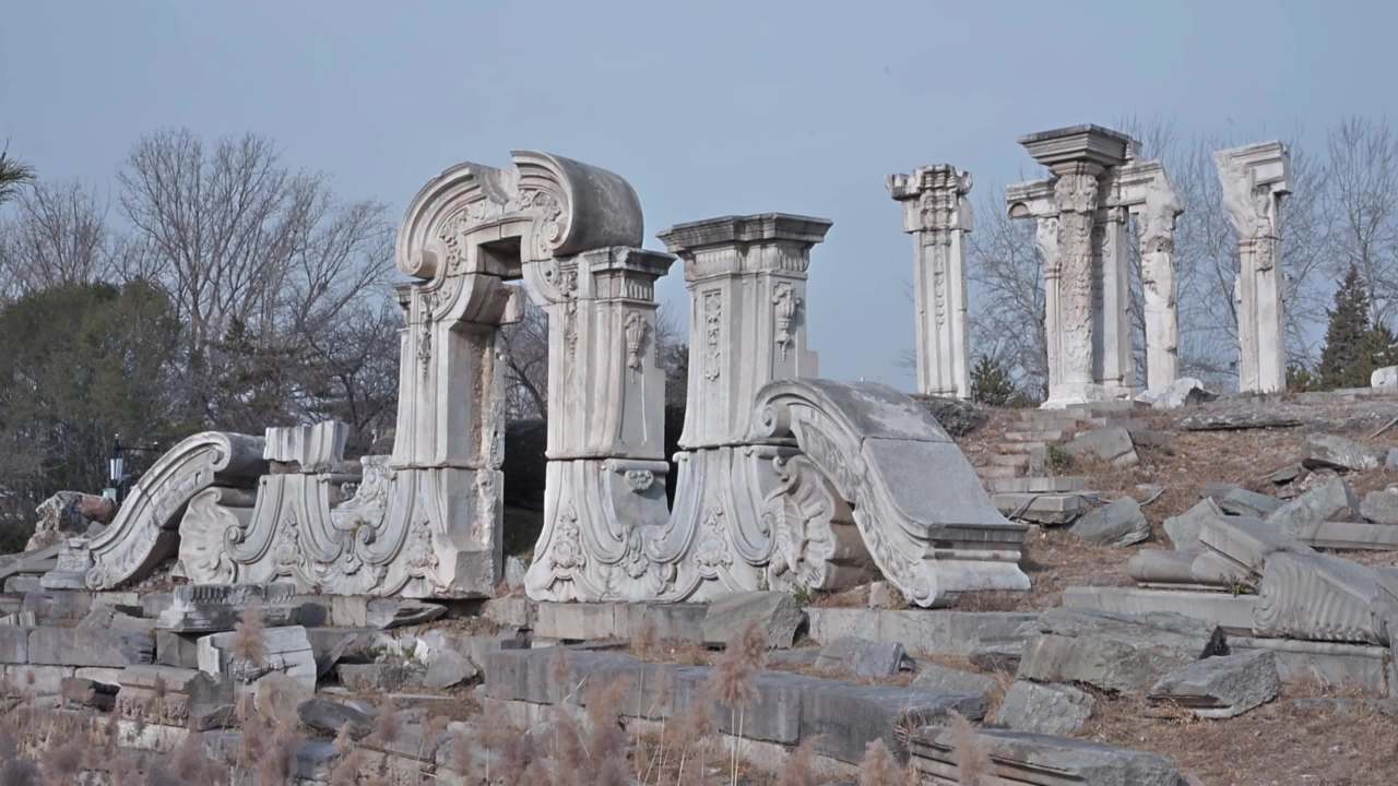 圆明园遗址——大水法