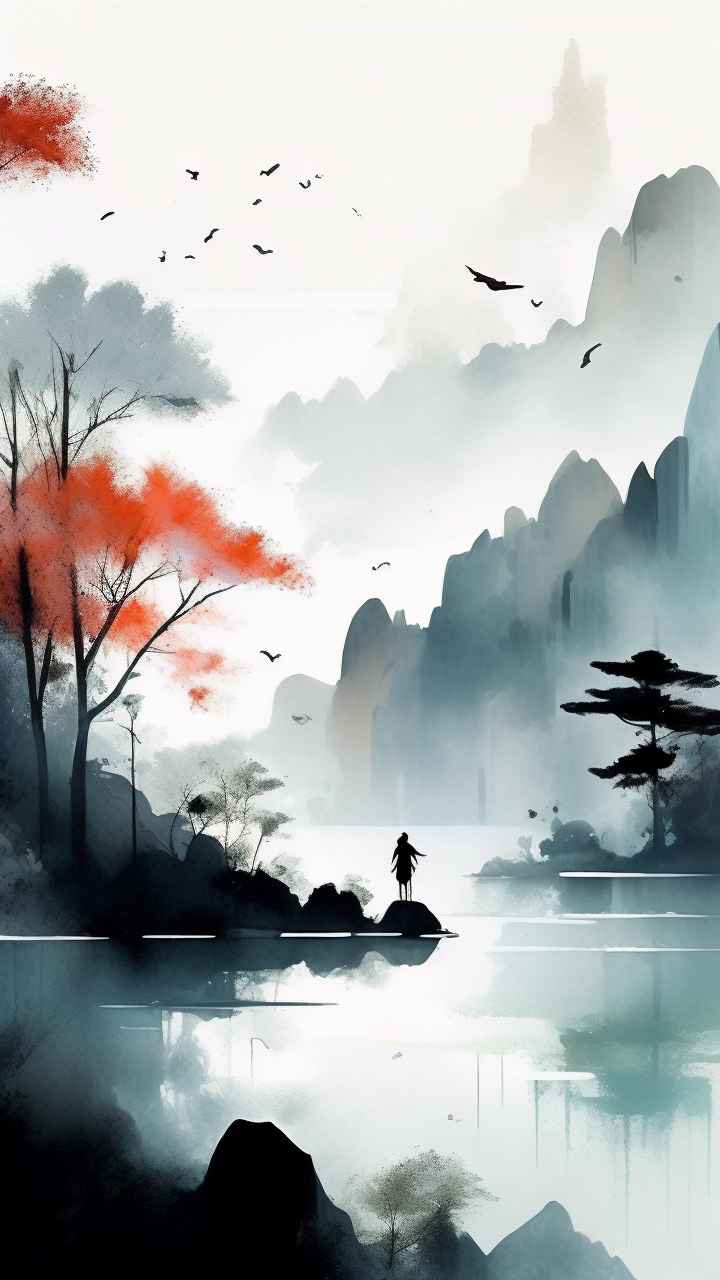 山水插画国风 6