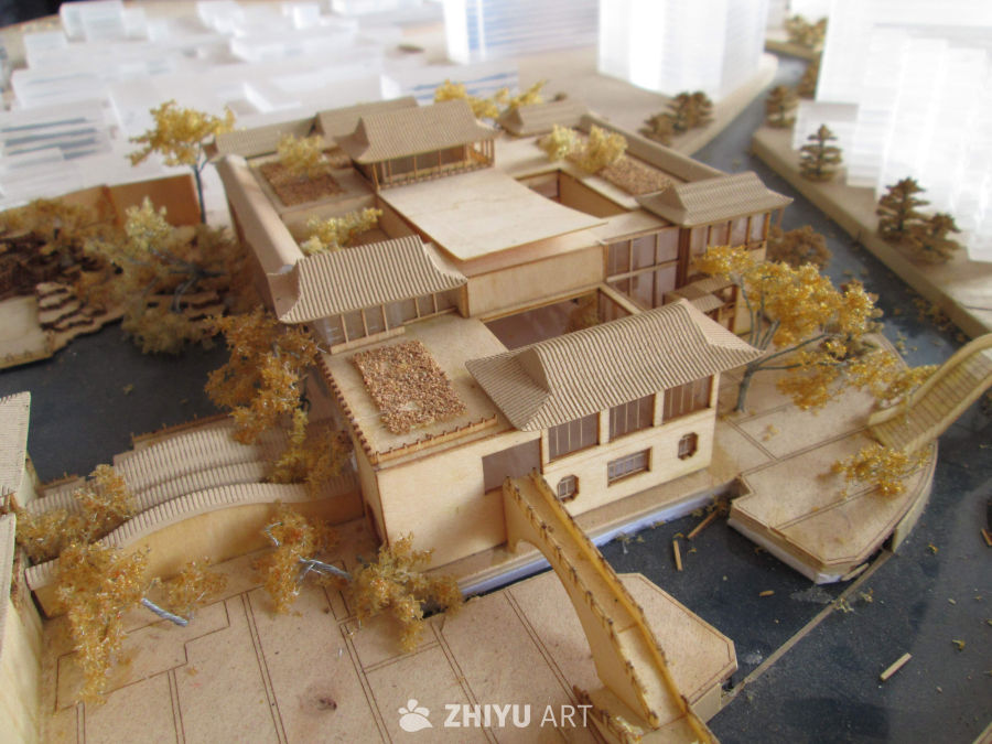 木质建筑模型 3