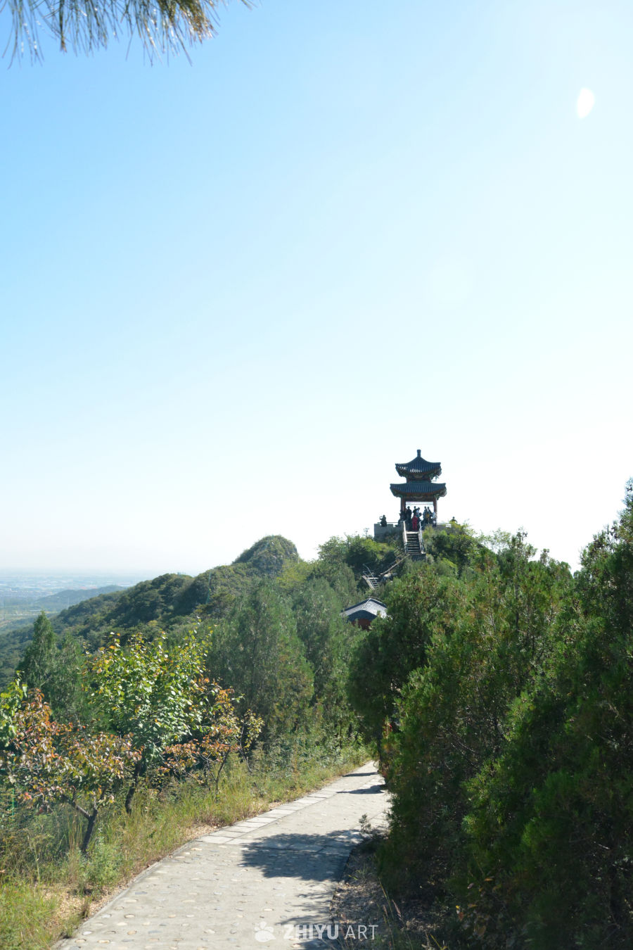 山顶风光