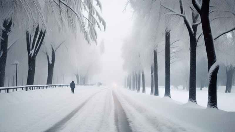 美丽冬季雪景 20