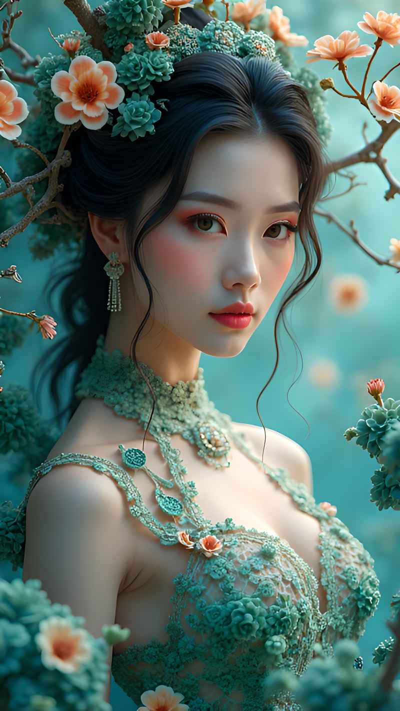 新娘美女装扮新中式系列 68