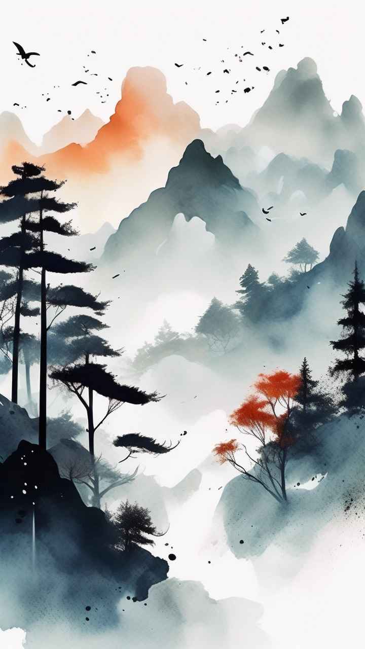 山水插画国风 8