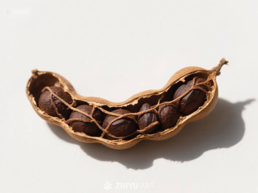 开裂的豆荚与种子 201