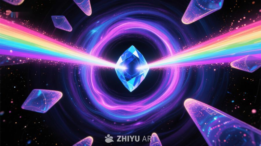 彩虹光芒中的神秘晶体 19