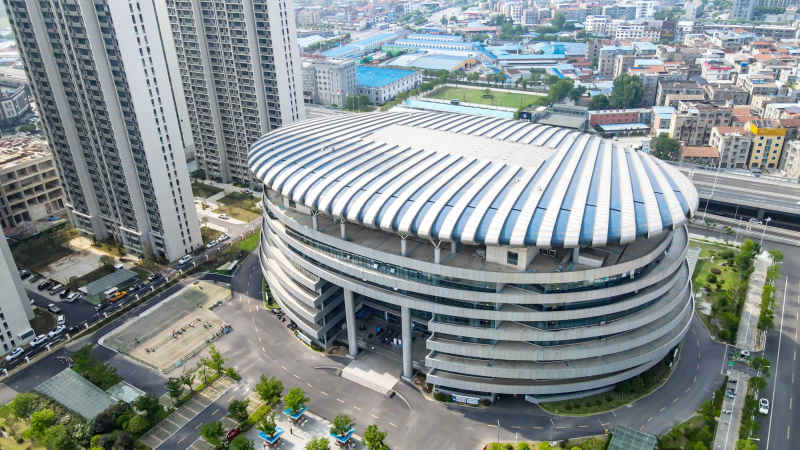 湖北襄阳城市风光旅游景区航拍摄影图 