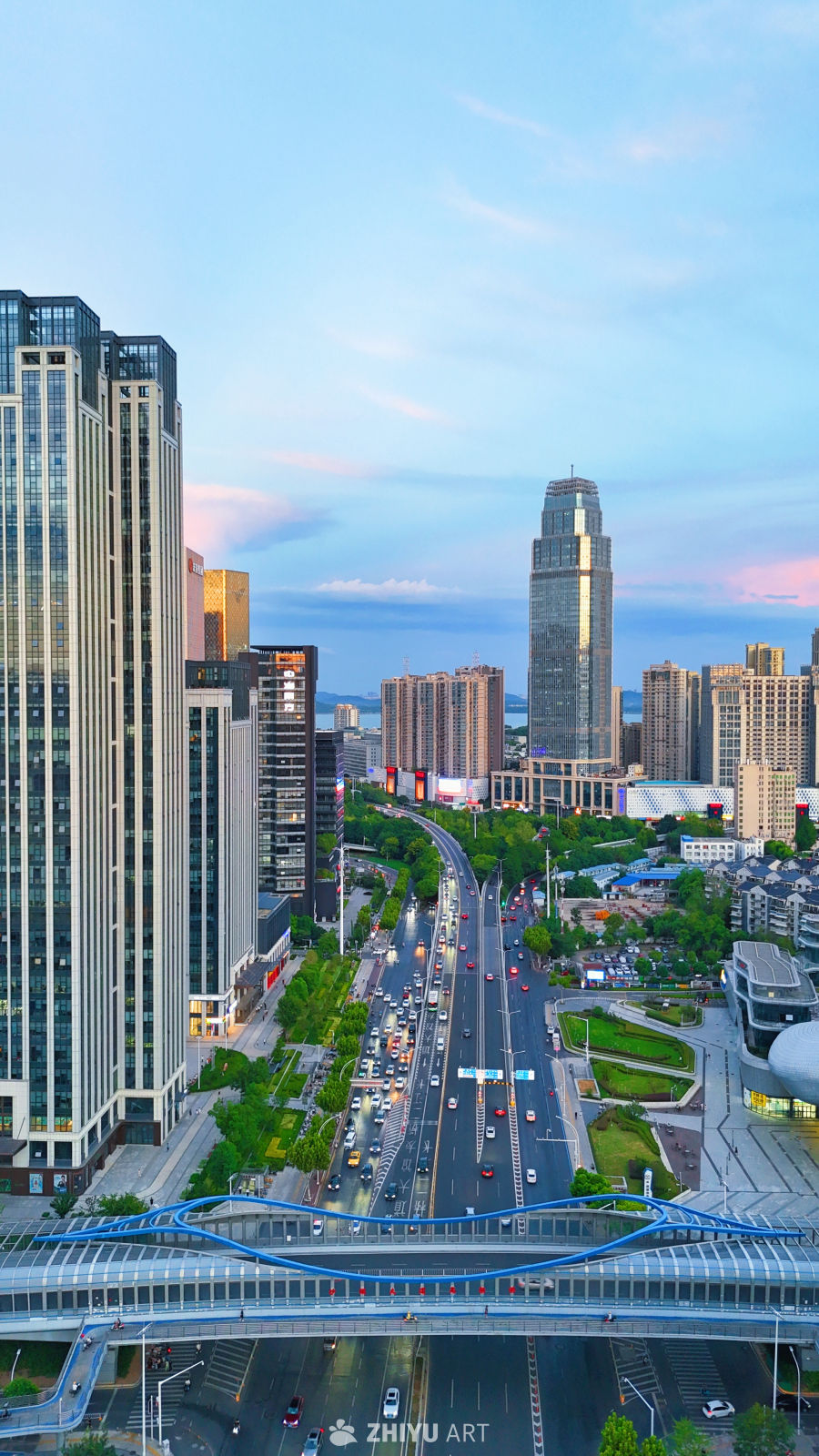 武汉岳家嘴立交桥