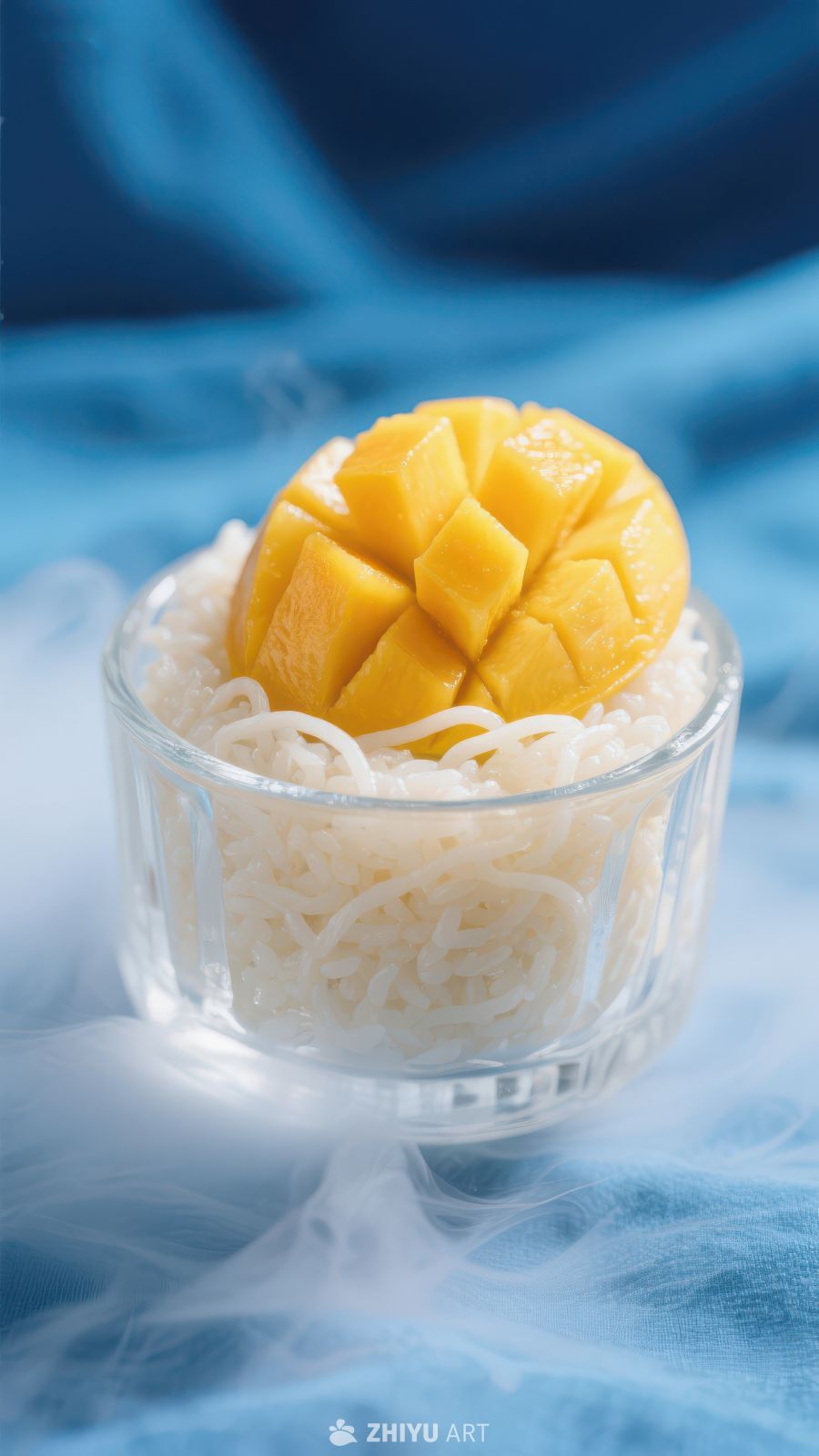 芒果糯米饭，清新美味