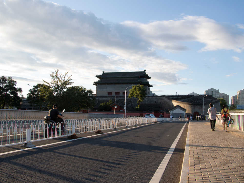 北京德胜门城楼