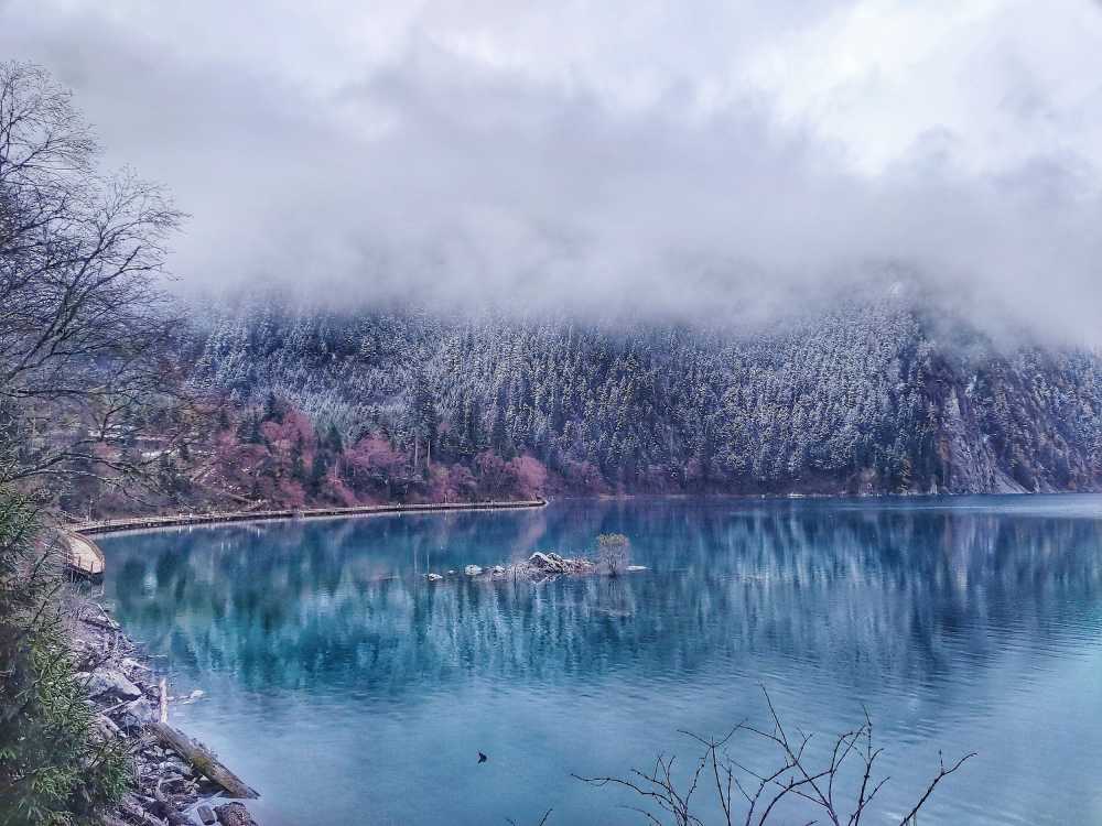 九寨沟秋景