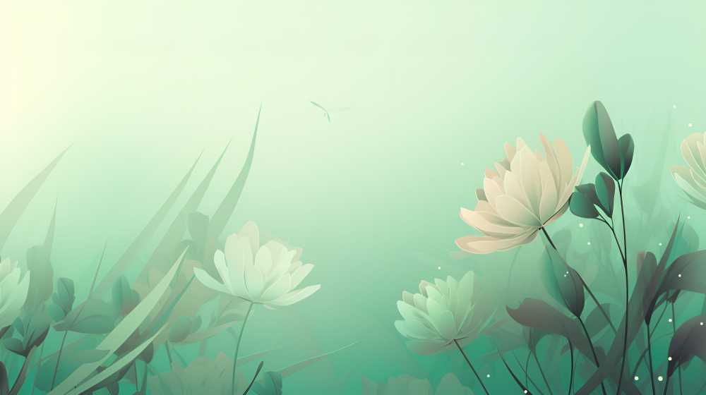 浅色唯美背景治愈系