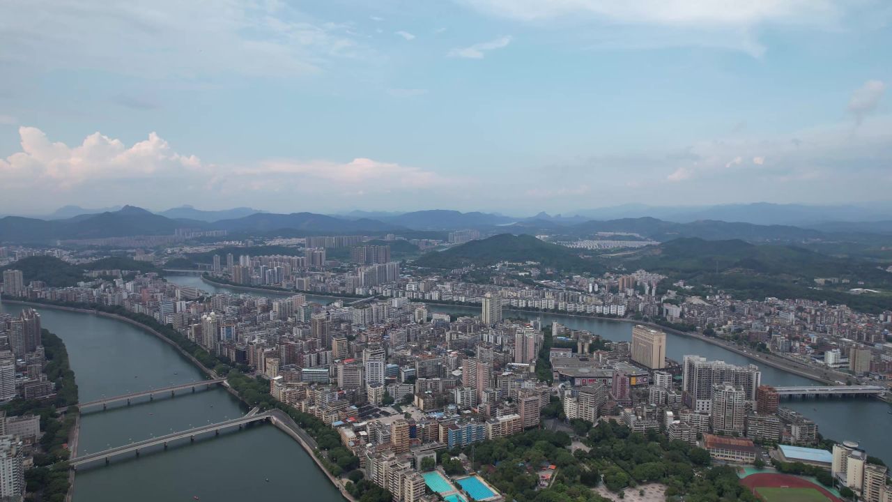 航拍广东韶关