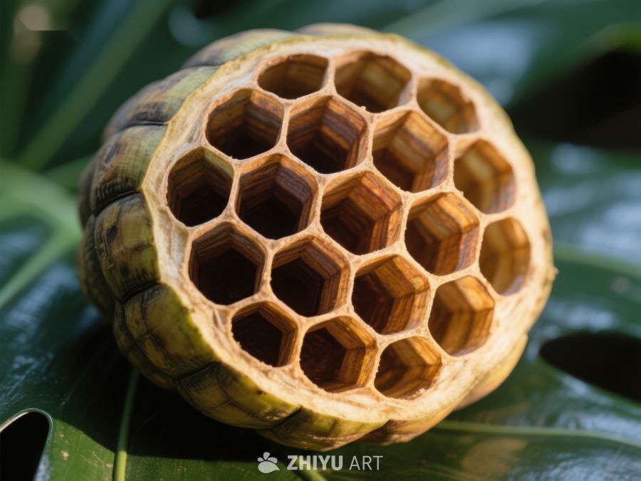 蜂巢结构的天然果实 118