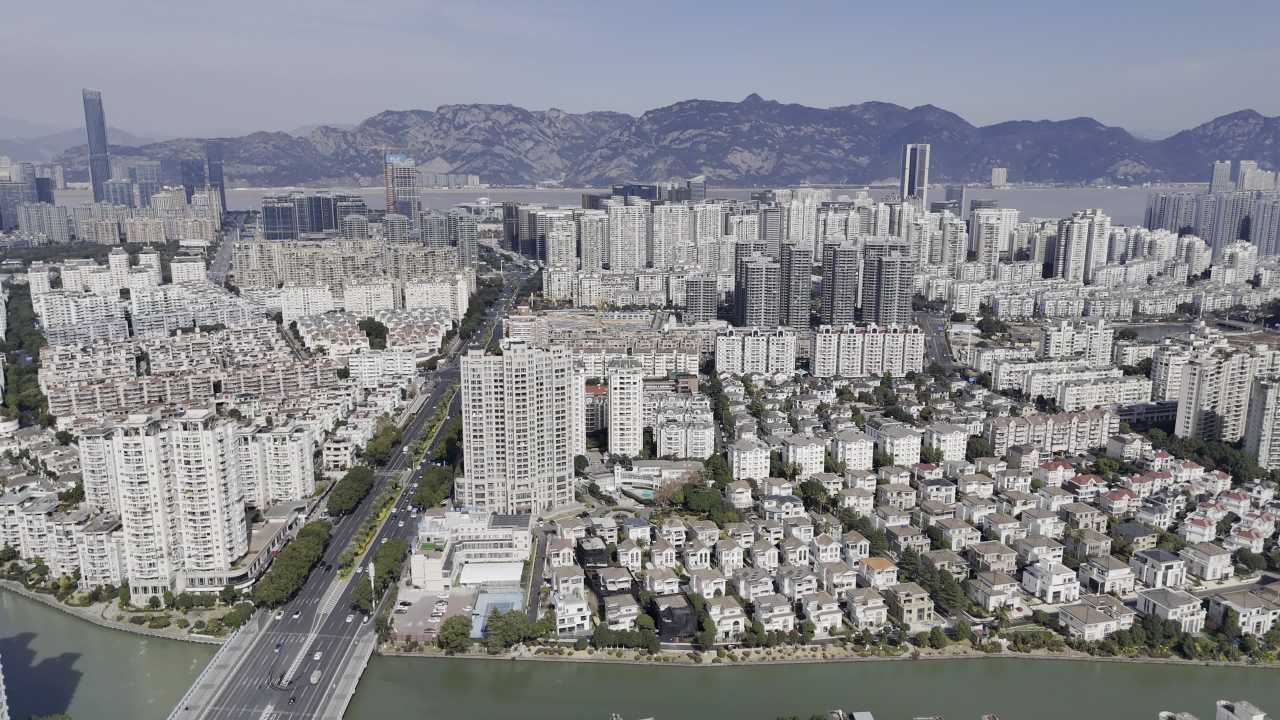 温州新城航拍素材 15
