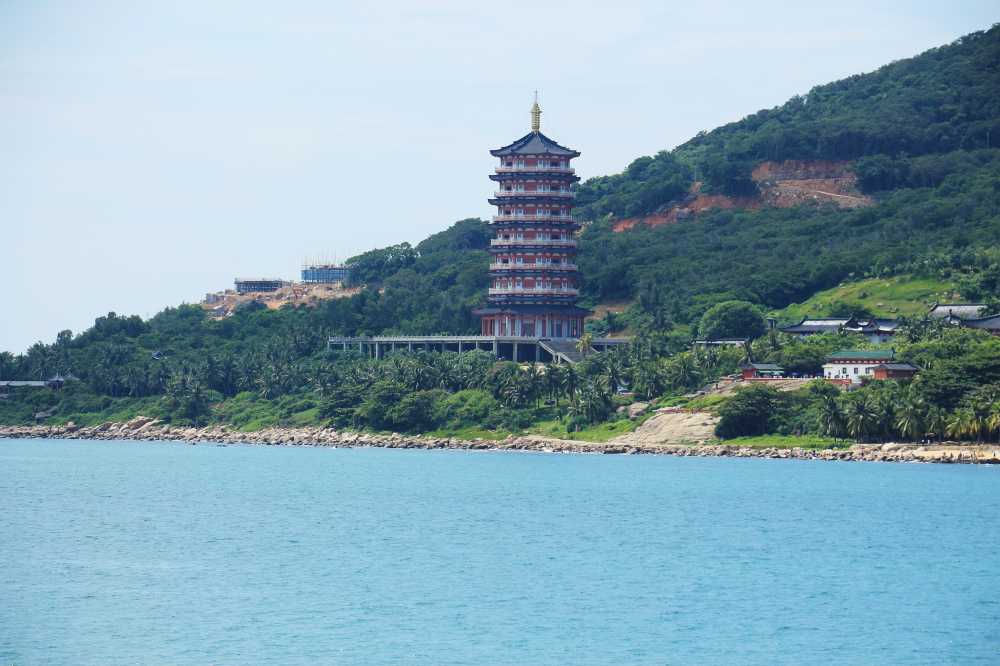 海边的古建筑