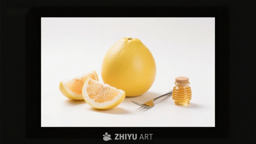 柚子与蜂蜜的清新组合