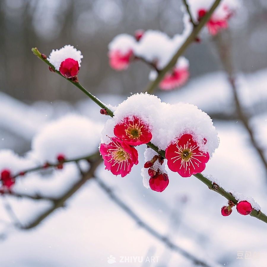 花的世界--梅花 1