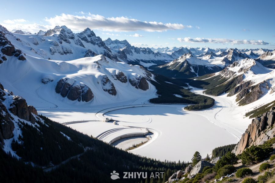 雪山 4
