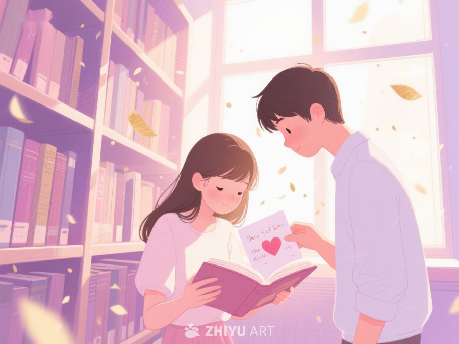 图书馆里共读温馨时刻 682