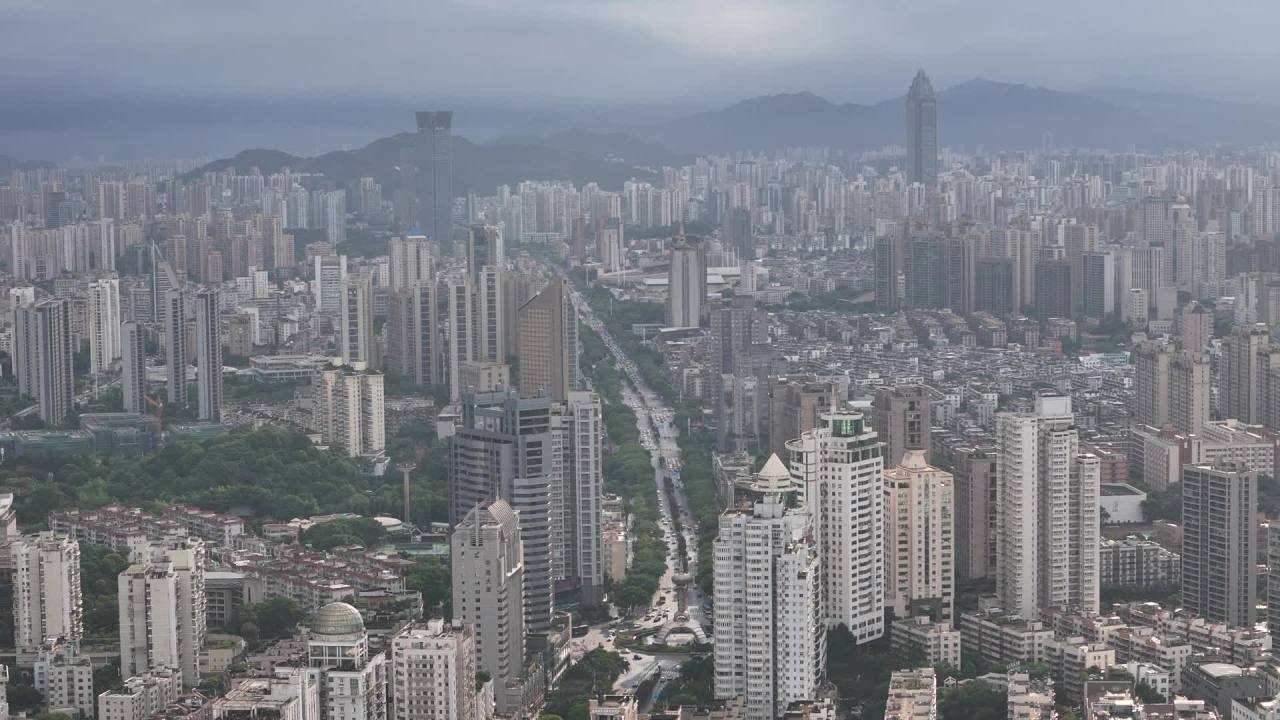 都市全景俯瞰