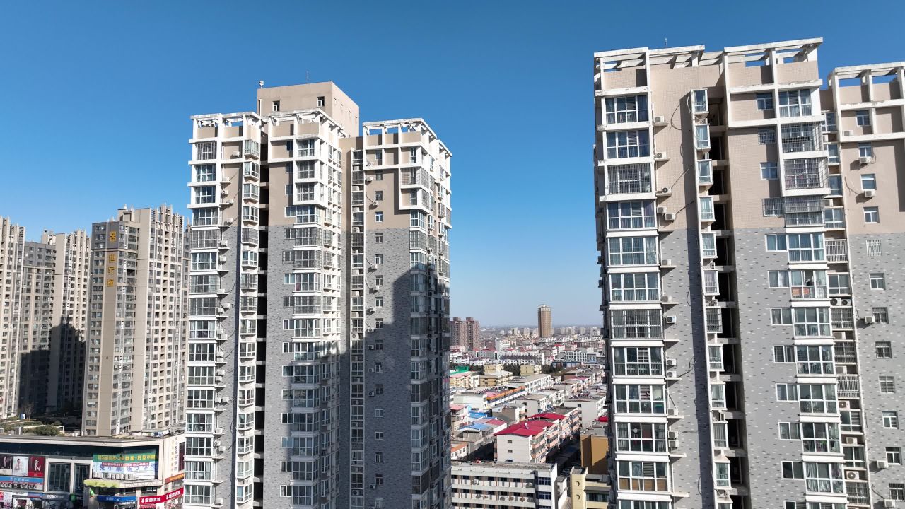 现代都市的高楼大厦
