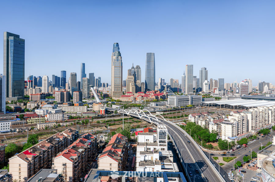天津城市全景