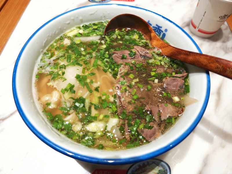 香喷喷的兰州牛肉拉面