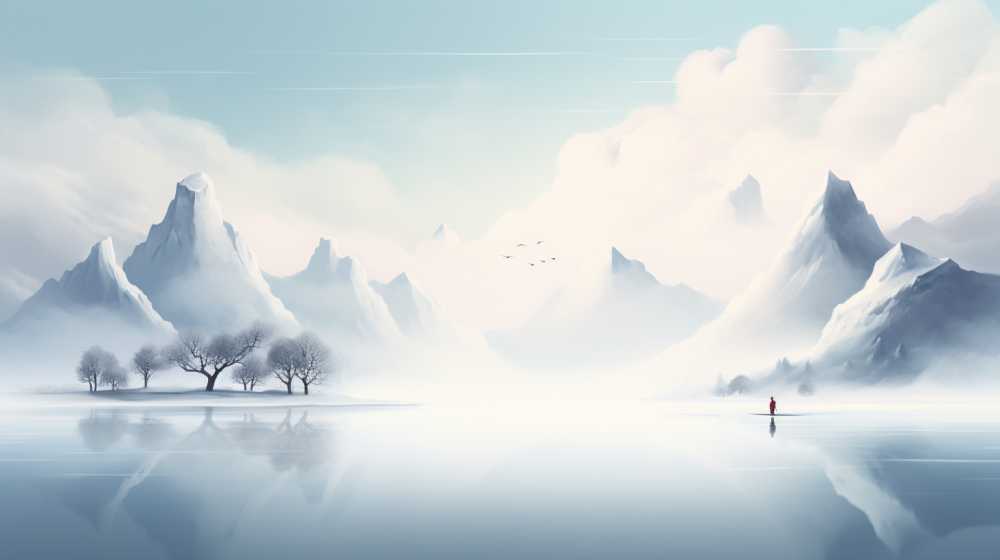 艺术浅白色唯美背景图99