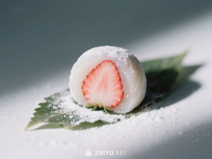 草莓夹心糯米团，清新甜美 8