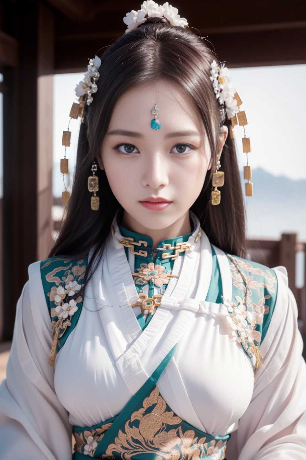 赛博美女