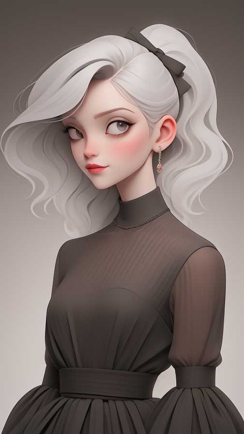 精致美女