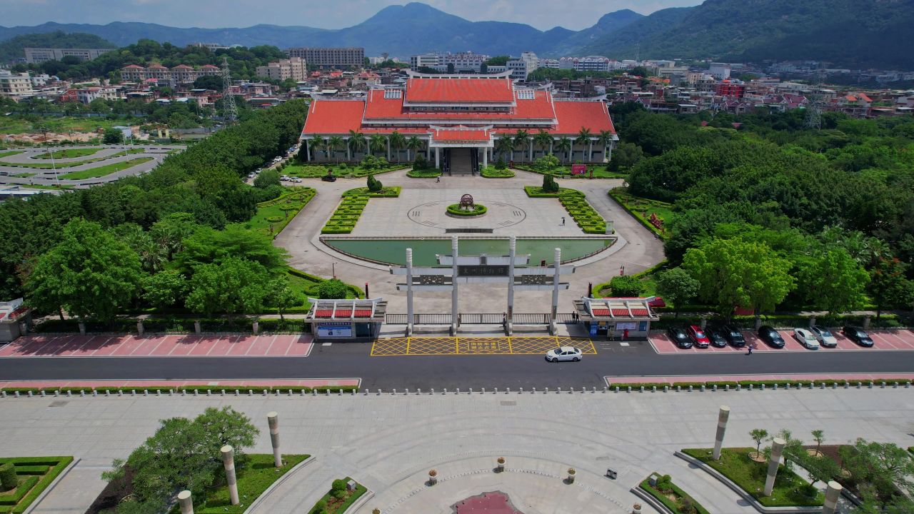 航拍泉州博物馆