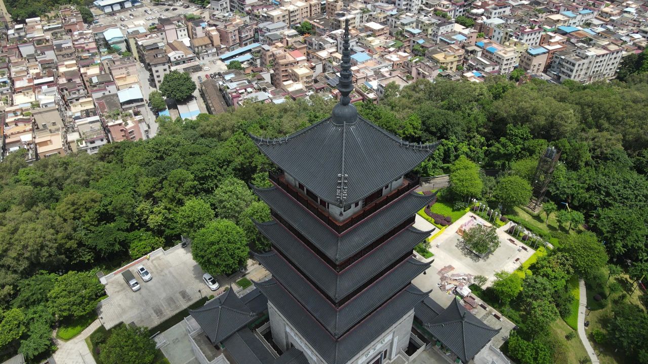 佛山南魁星阁航拍