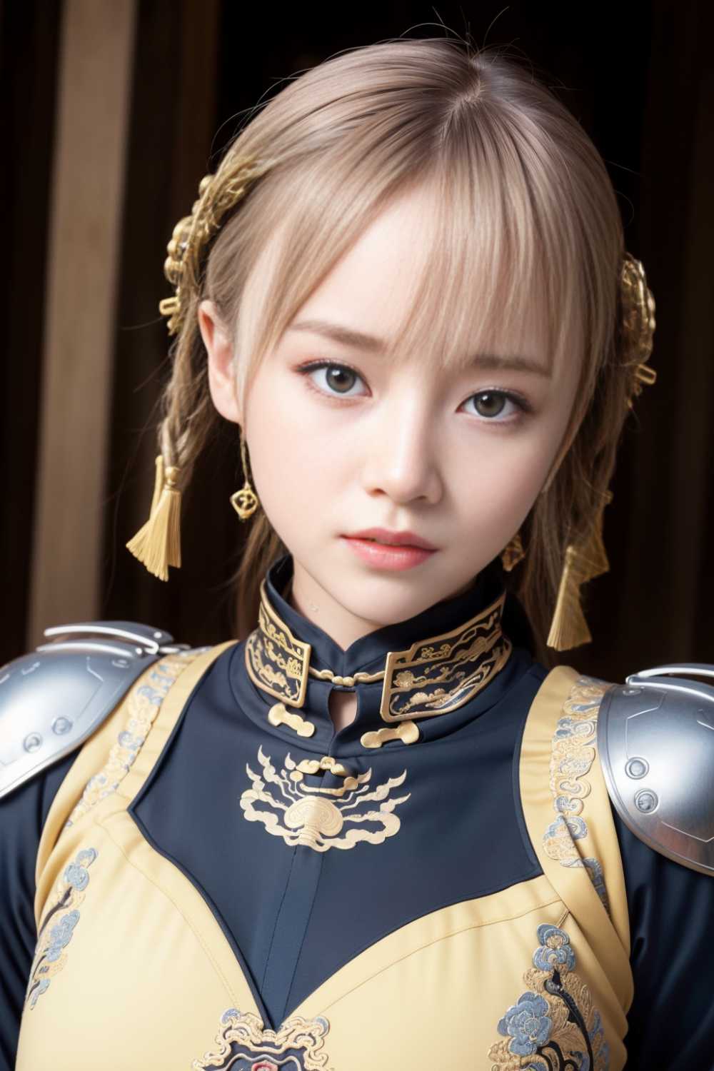 铠甲美女