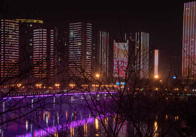 绵阳夜景