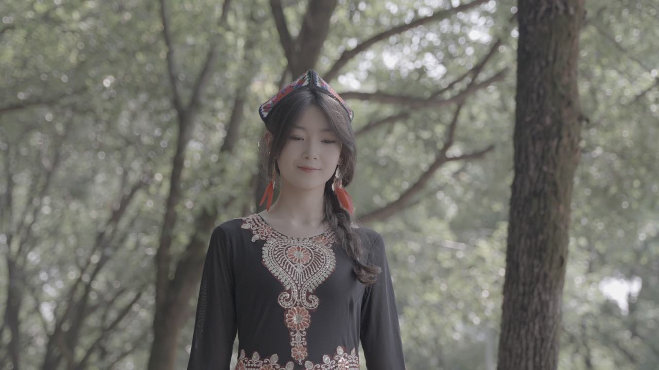 森林中的微笑