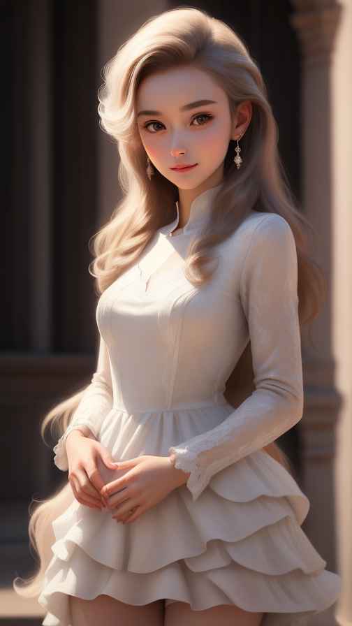美女身材好看穿什么都好看