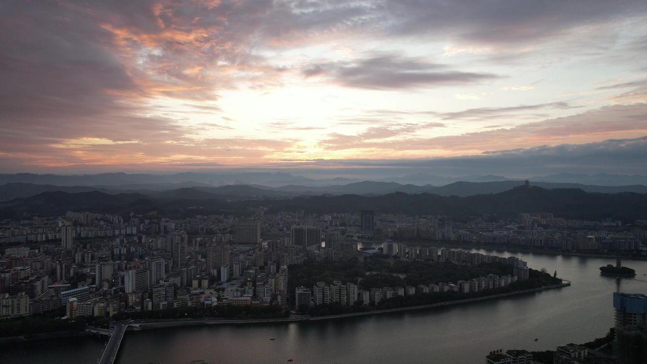 航拍广东韶关