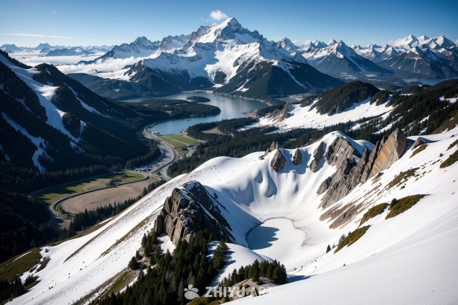 雪山 56