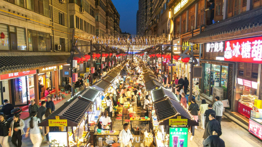 兰州星光夜市里烟火与繁华 6