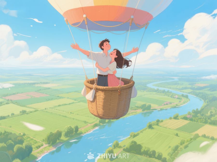 热气球上的浪漫飞行 597