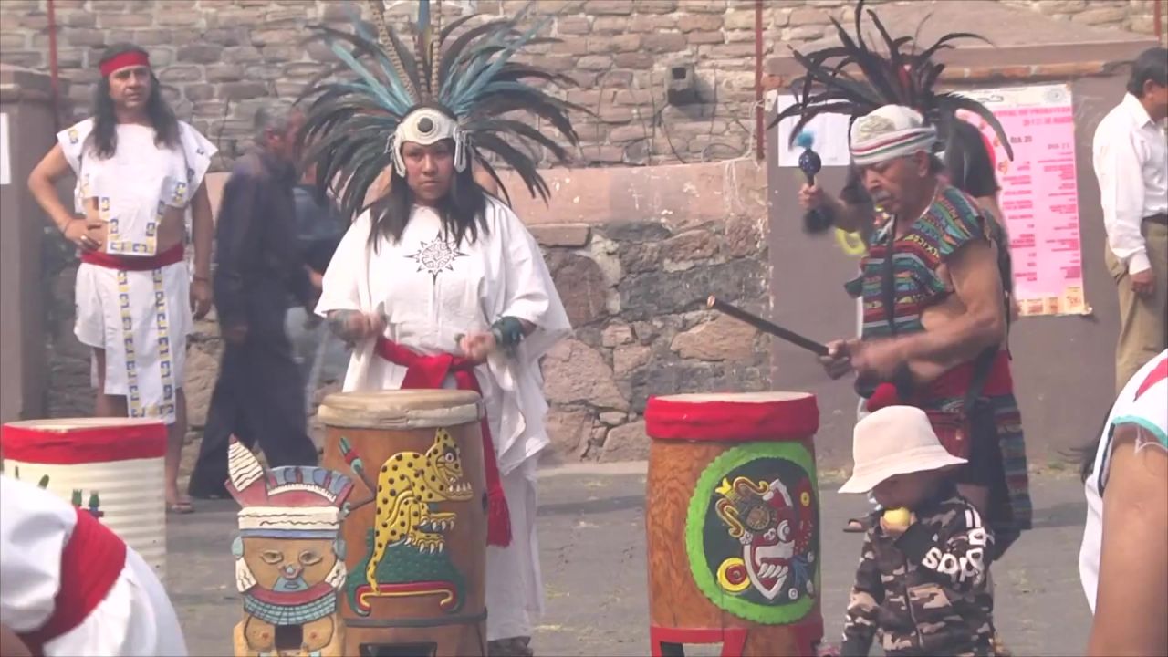 墨西哥人传统鼓本