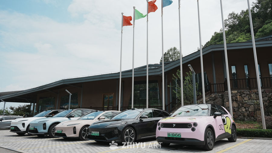 现代电动车展示区