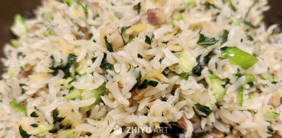美味常州萝卜干炒饭
