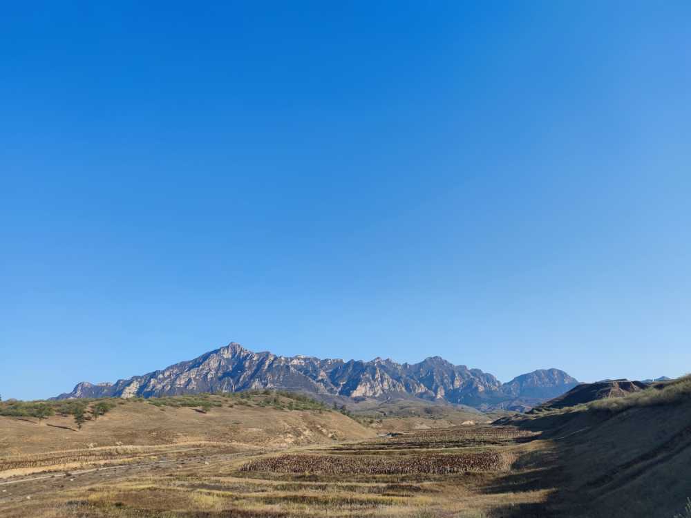 黄洋山，初秋高山