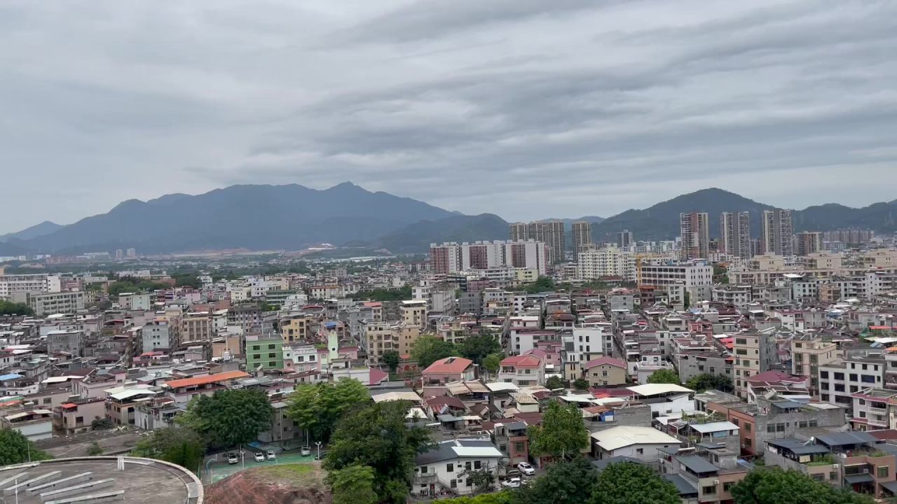 河源城市俯拍2