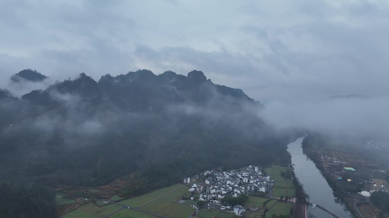 4K航拍安徽道教名山齐云山 7