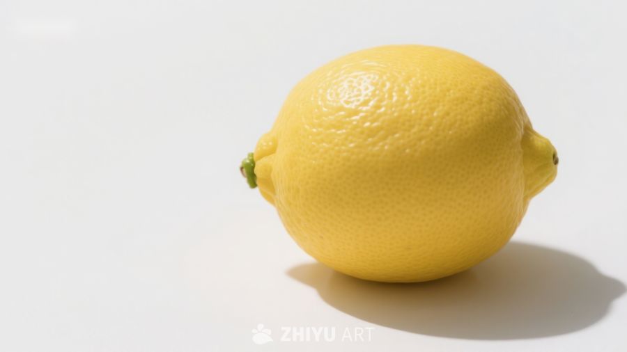 新鲜柠檬特写
