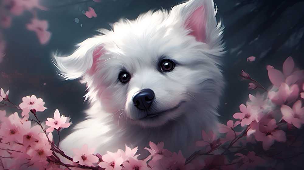 可爱狗狗小花1